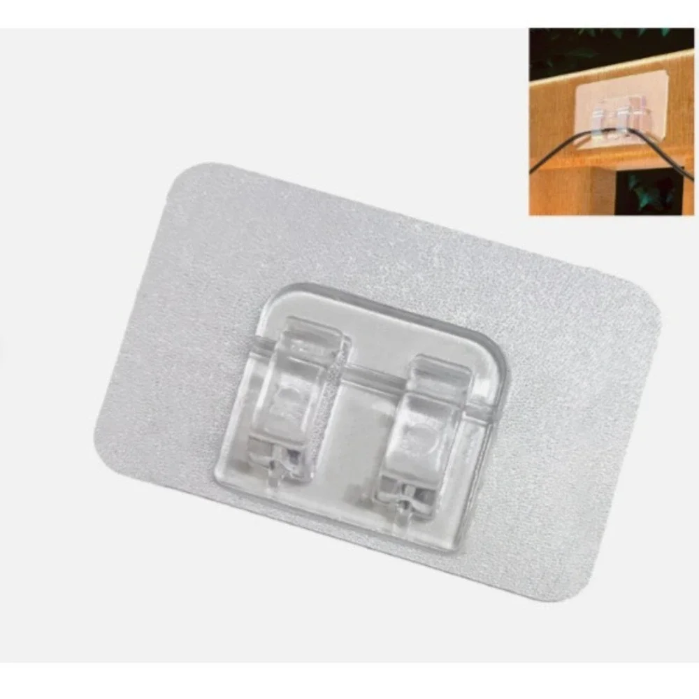 Hooks for Outdoor String Lights, 80 Pack‎ Heavy Duty Cable Clips